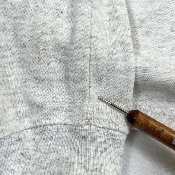 NFL Juniors White Houston Texans Team‎ Leader V-Neck Long Sleeve T-Shirt Size M - Picture 9 of 12